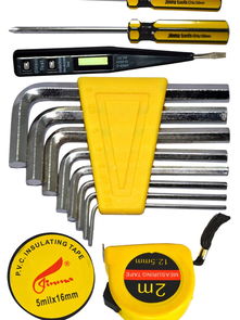 金馬工具JM-8017A 家用五金工具17件套，便捷實用的禮品型組合